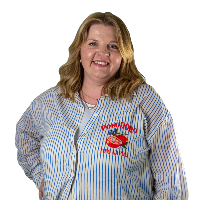 Katie Smith smiling at the camera