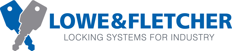 Lowe & Fletcher logo that reads "locking systems for industry"