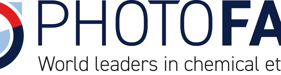 Photofab logo that reads 'World leaders in chemical etching'